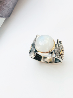 М-1132лу Кольцо (Ag 925)