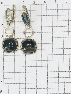 О-1696аг Серьги (Ag 925)